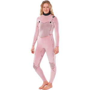 2023 Rip Curl Womens Flashbomb 5/3mm Chest Zip Wetsuit WSTYGG - Slate